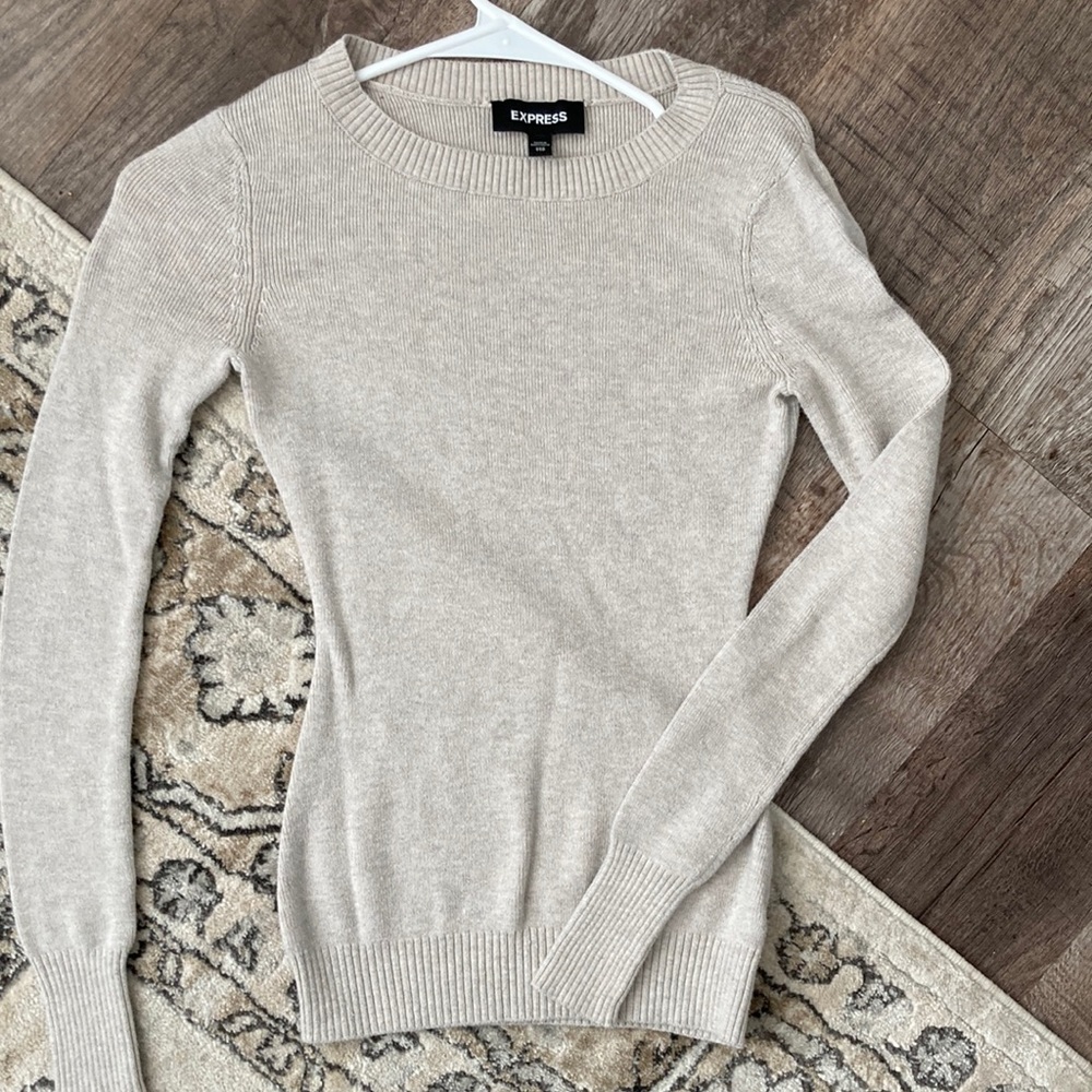 Tan EXPRESS sweater